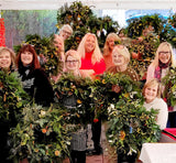 Christmas Wreath Workshop | John Lewis, Norwich | 1st Dec 2022 Maryanne Old Arts UK
